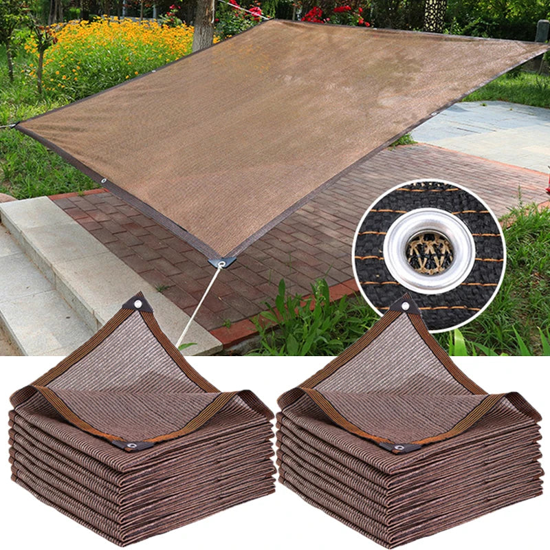 Heavy-Duty UV-Resistant Shade Cloth for Gardens, Pergolas & Greenhouses