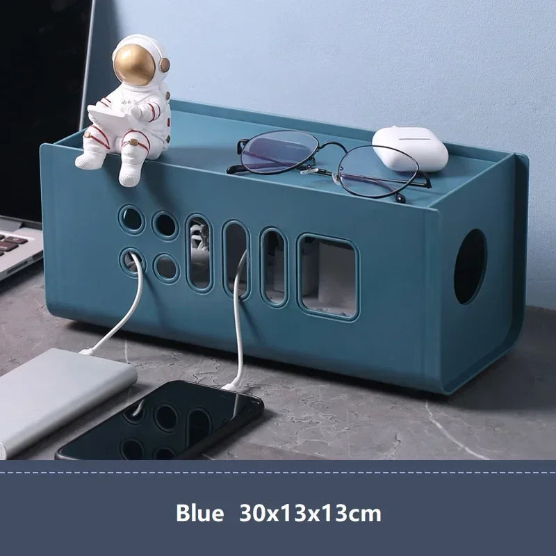 Desktop Cable Storage Organizer Box