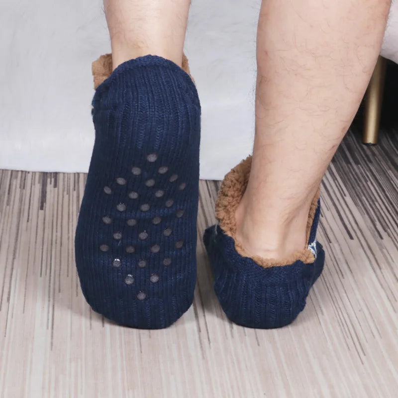 Warm Fleece Non-Slip Floor Socks