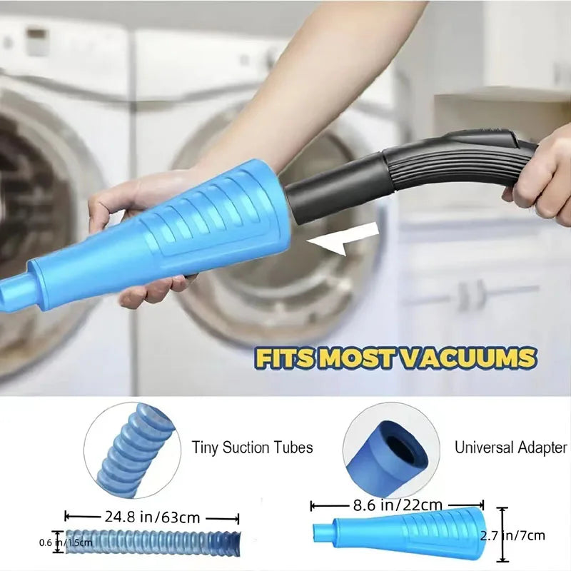 Dryer Vent Vacuum Attachment Kit