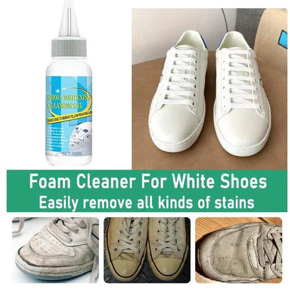 White Shoe Cleaning & Whitening Gel Kit