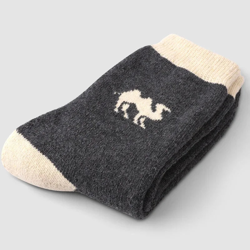 Men’s Thick Winter Wool Socks 5 Pairs