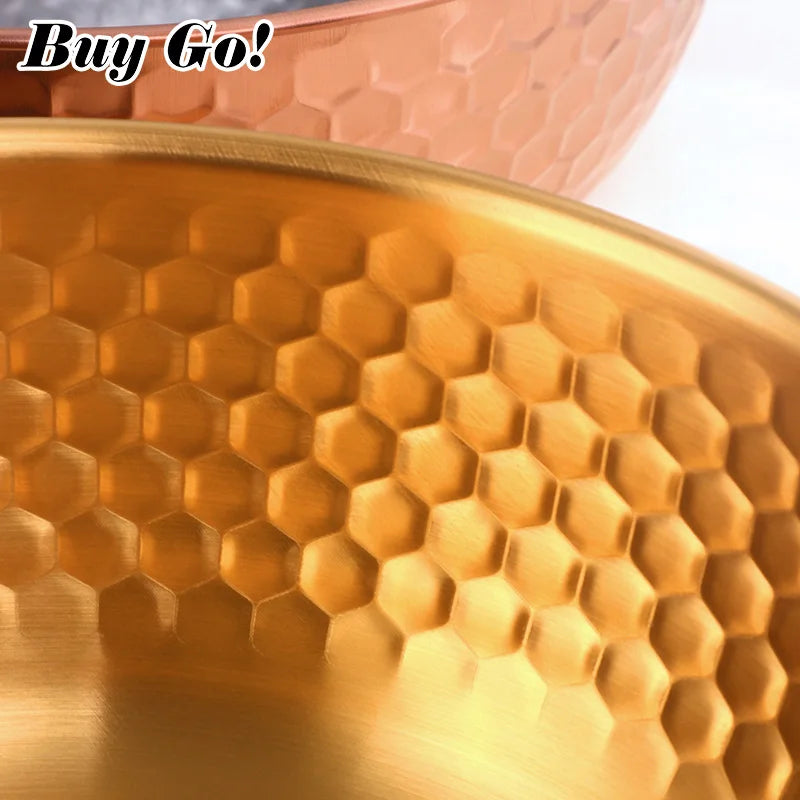 Stainless Steel Fruit Salad Bowl