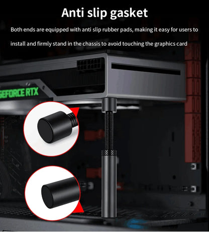 Magnetic GPU Support Bracket
