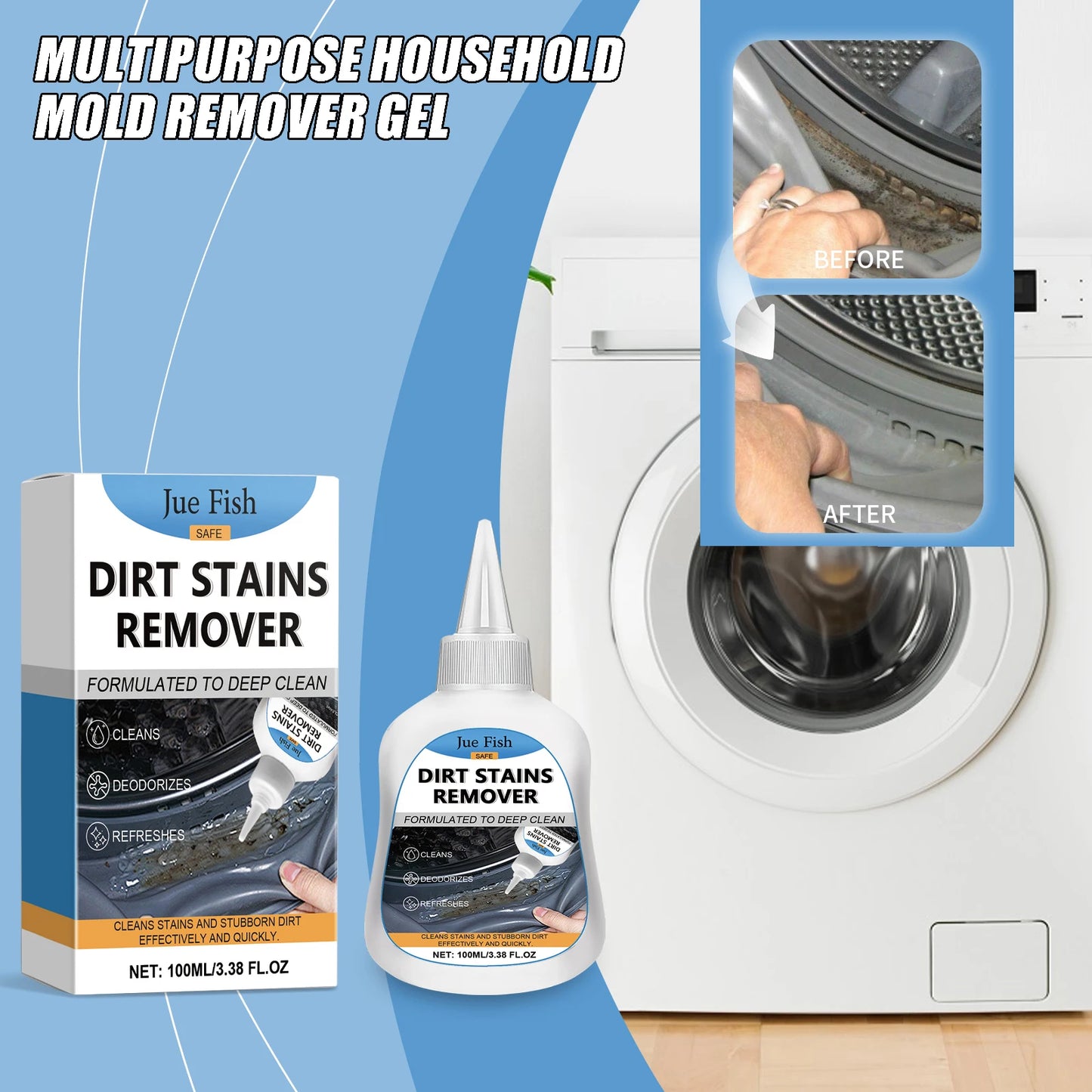 Mold & Mildew Remover Cleaning Gel
