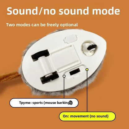 Interactive Moving Mouse Cat Toy