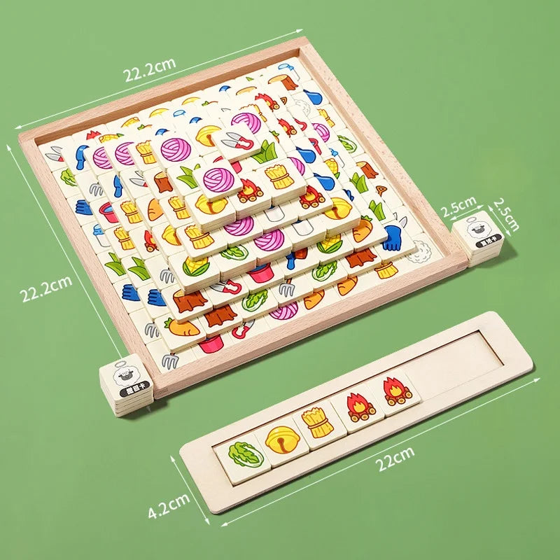 Wooden Sheep Strategy Board Game