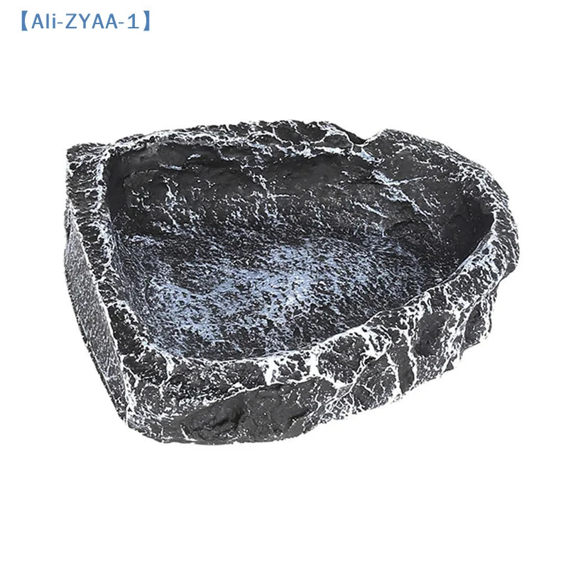 Natural Rock Reptile Feeding & Water Bowl