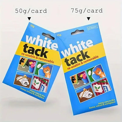 Reusable White Adhesive Tack Putty
