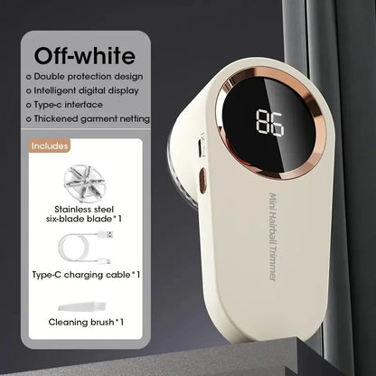 USB Rechargeable Fabric Lint Remover