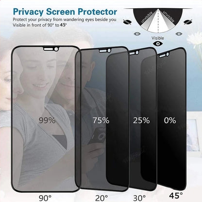 Anti-Spy 9H Tempered Glass & Camera Lens Protector for OPPO Find X9 Series