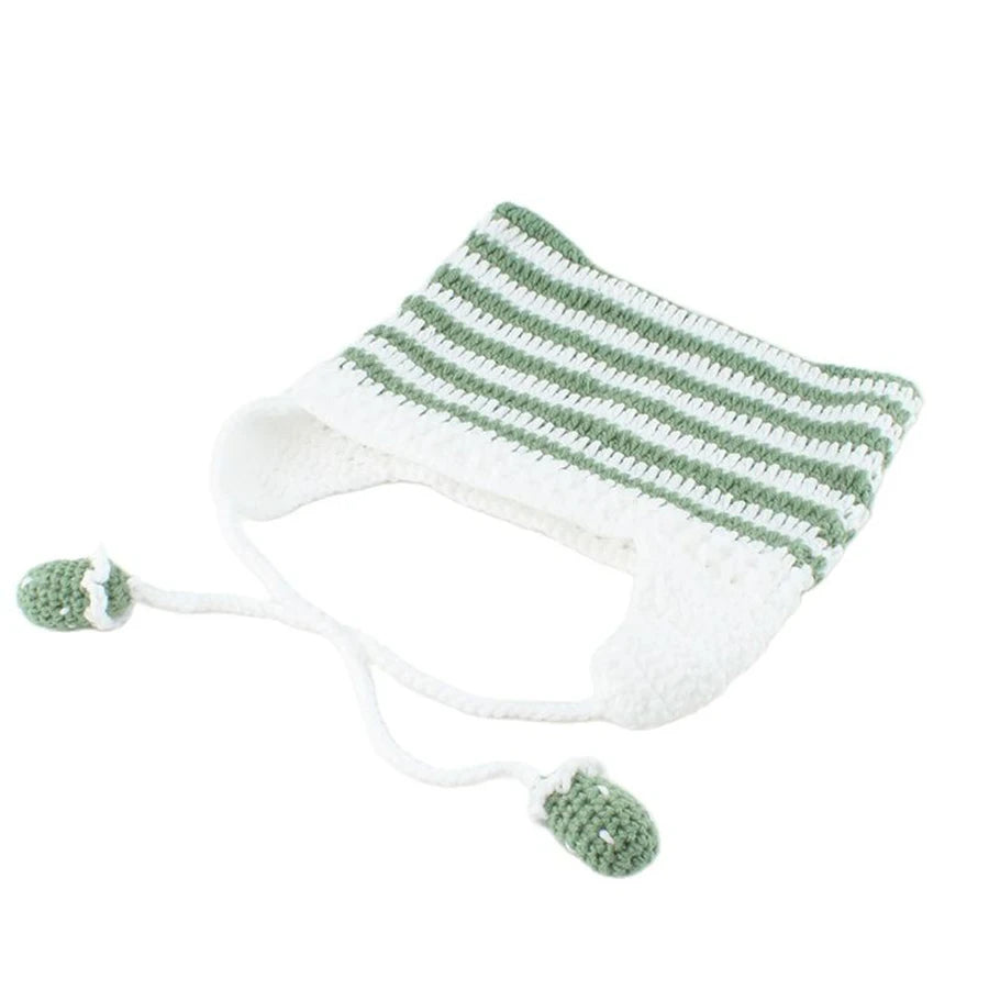 Women’s Cat Ear Knitted Winter Beanie