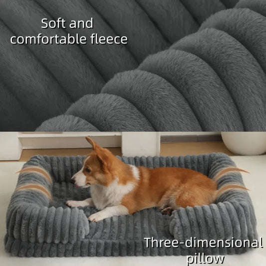 Warm Washable Pet Sofa Bed for Dogs & Cats