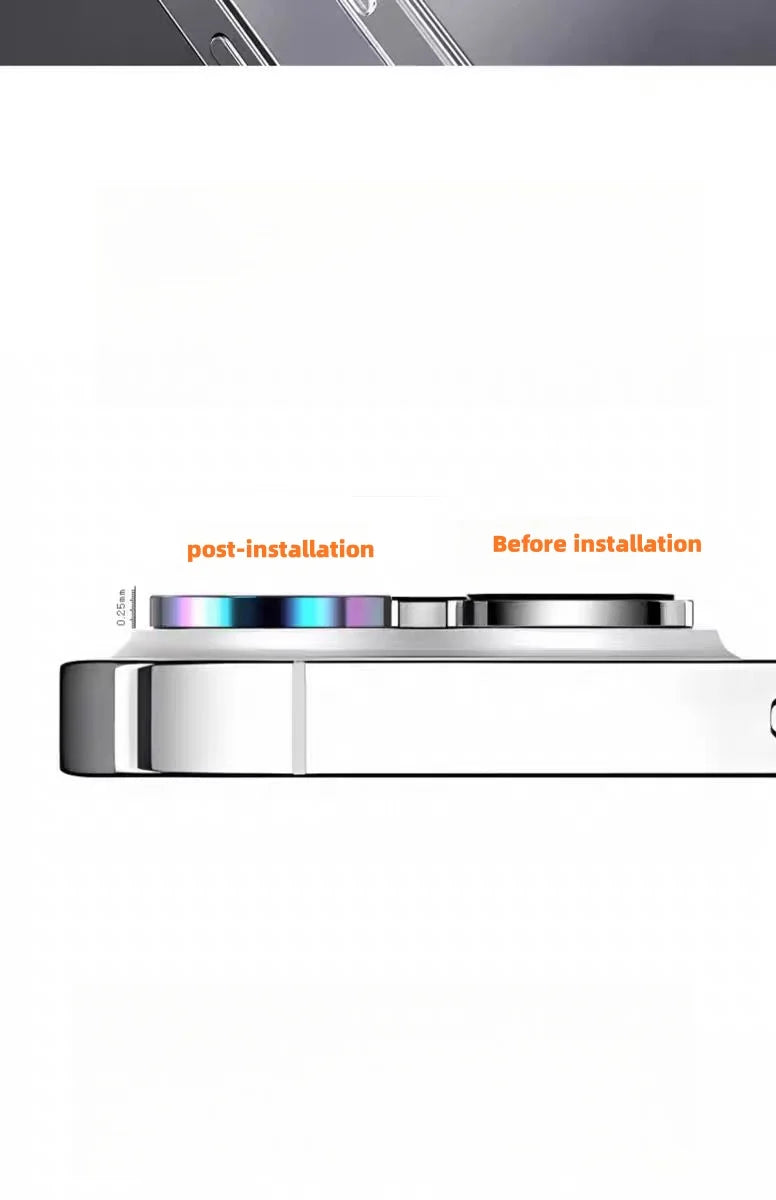 Metal Camera Lens Protector for iPhone