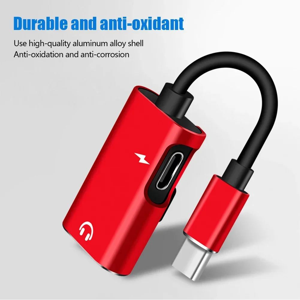 USB-C Audio & Charging Adapter