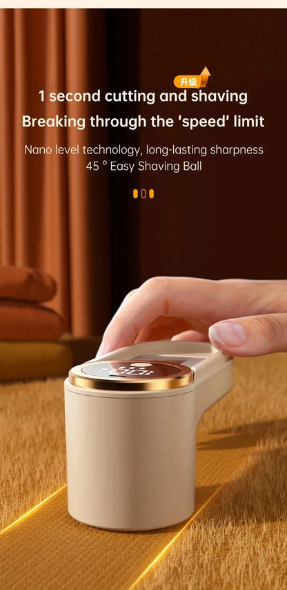 Portable Lint Remover with LED Display