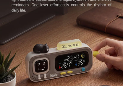 Smart Temperature & Humidity Desk Clock