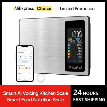 Smart Bluetooth Kitchen Nutrition Scale