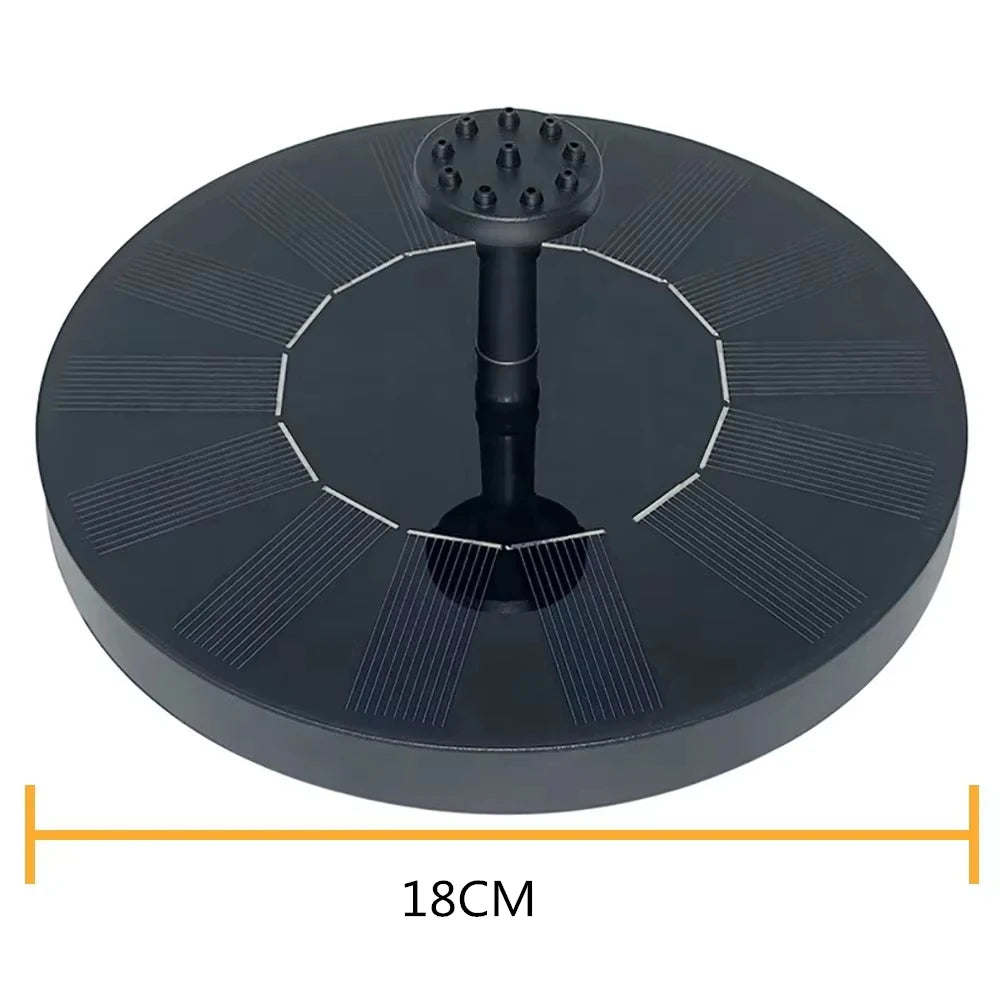 Solar Floating Water Fountain