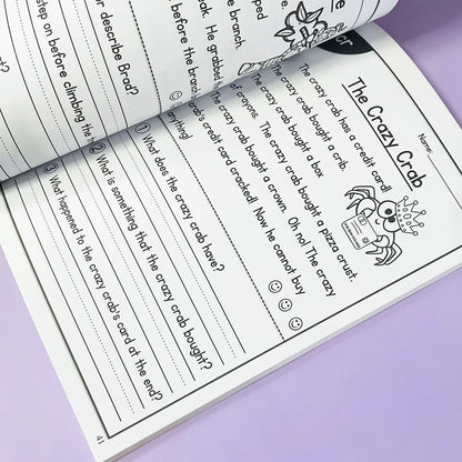 Reading Passages Comprehension Workbook
