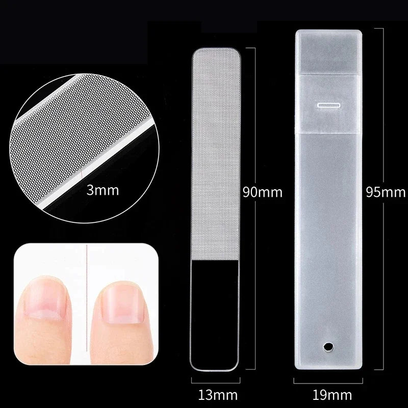 Glass Foot Rasp Heel File for Callus and Hard Skin Removal