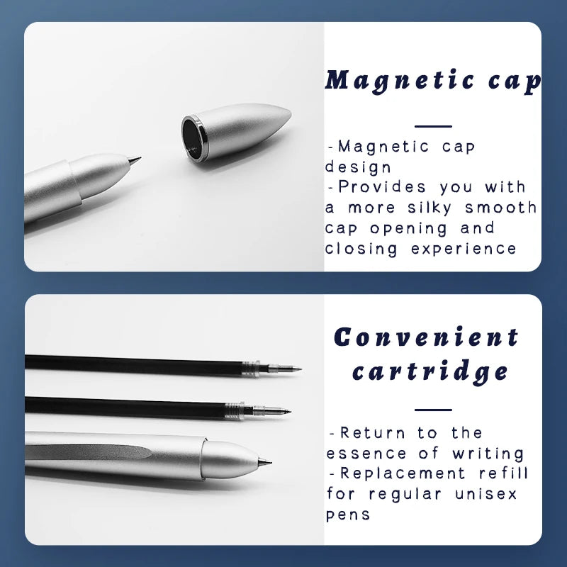 Magnetic Levitating Self-Standing Ballpoint Pen