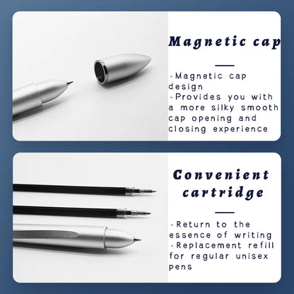 Magnetic Levitating Self-Standing Ballpoint Pen
