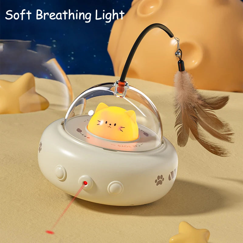 Smart Interactive UFO Cat Toy