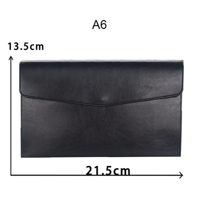 PU Leather Document & Passport Organiser Folder