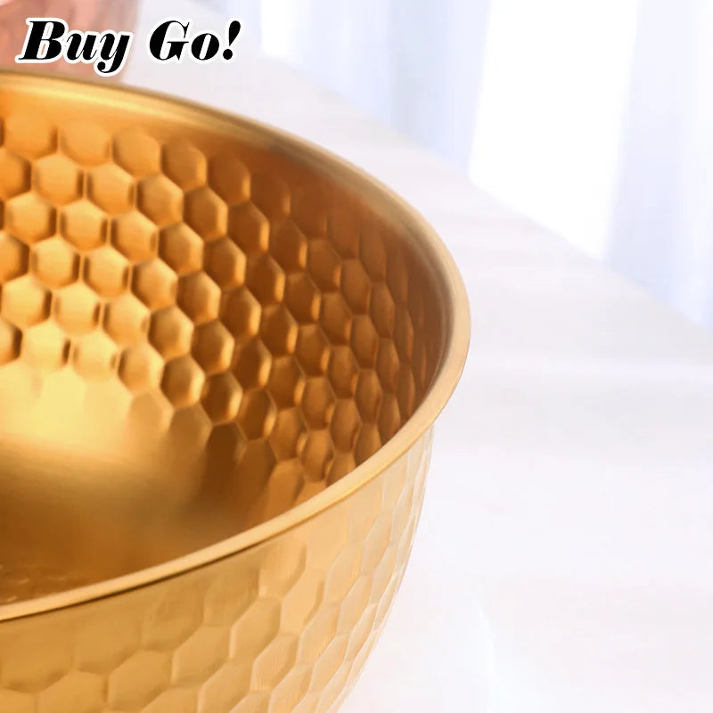 Stainless Steel Fruit Salad Bowl