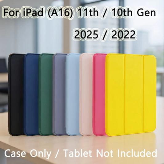 Magnetic Slim Trifold Case for iPad 10th & 11th Generation