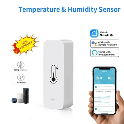 Smart WiFi Temperature & Humidity Sensor