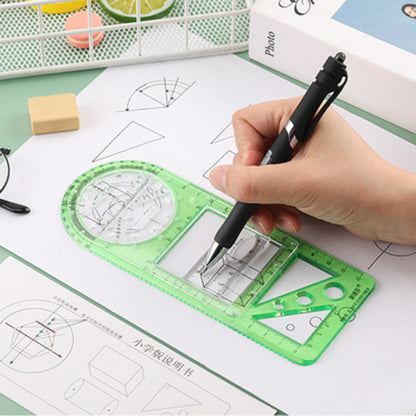 Multifunctional Geometric Drawing Ruler