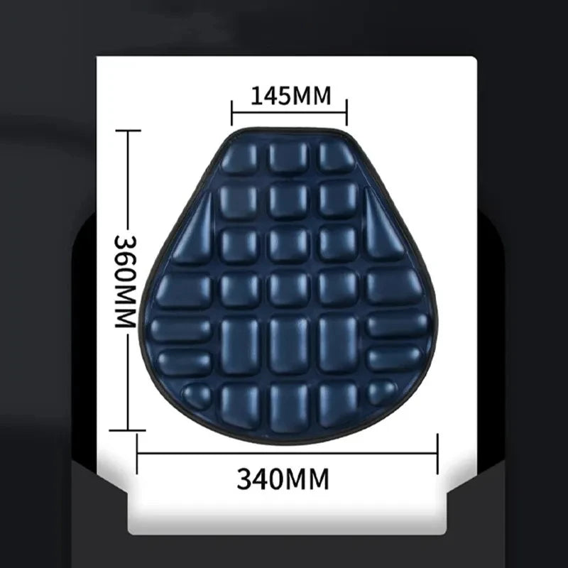 Motorcycle 3D Seat Cushion – Breathable EVA Comfort Cover
