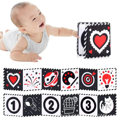 Soft Baby Sensory Cloth Book