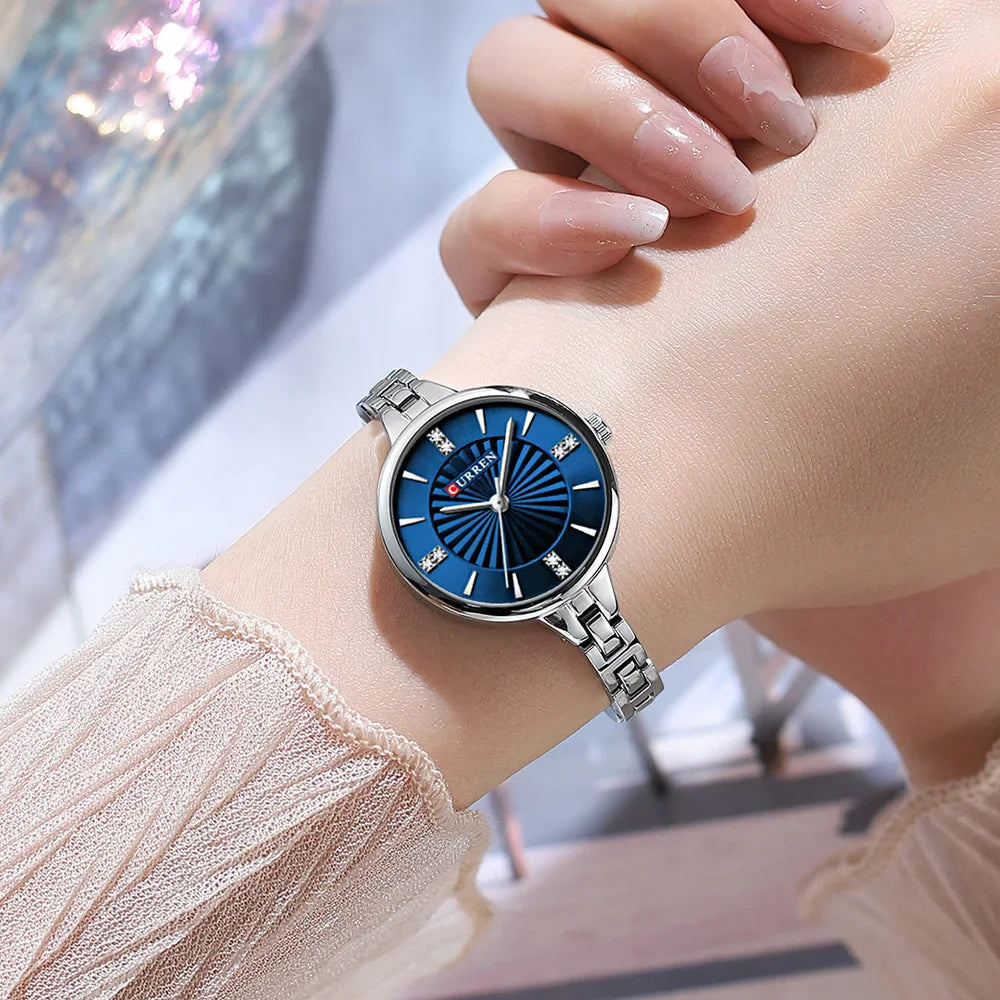 CURREN 9097 Women's Stainless Steel Quartz Fashion Watch