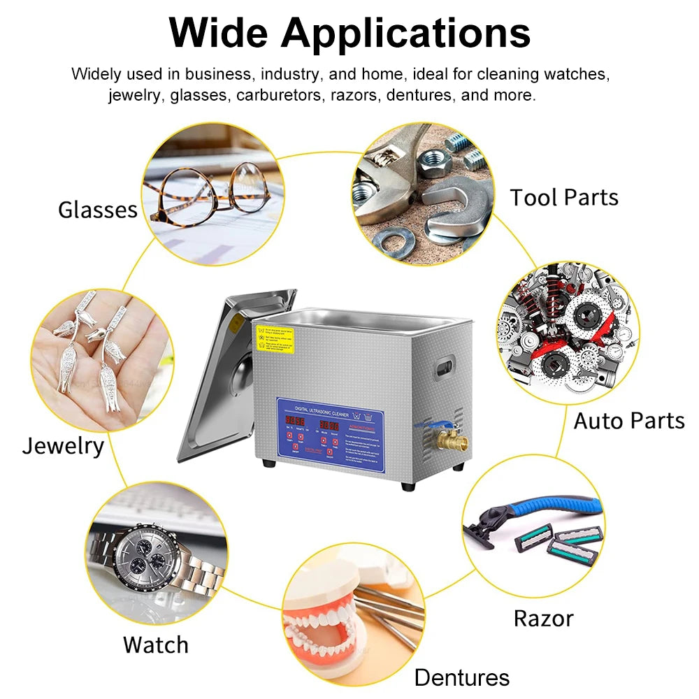 Ultrasonic Heated Cleaning Machine