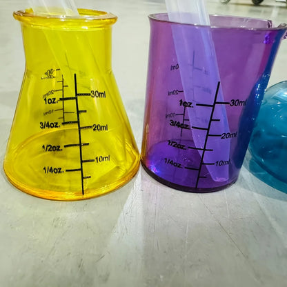 4 Colored Measuring Cups For Science Experiments