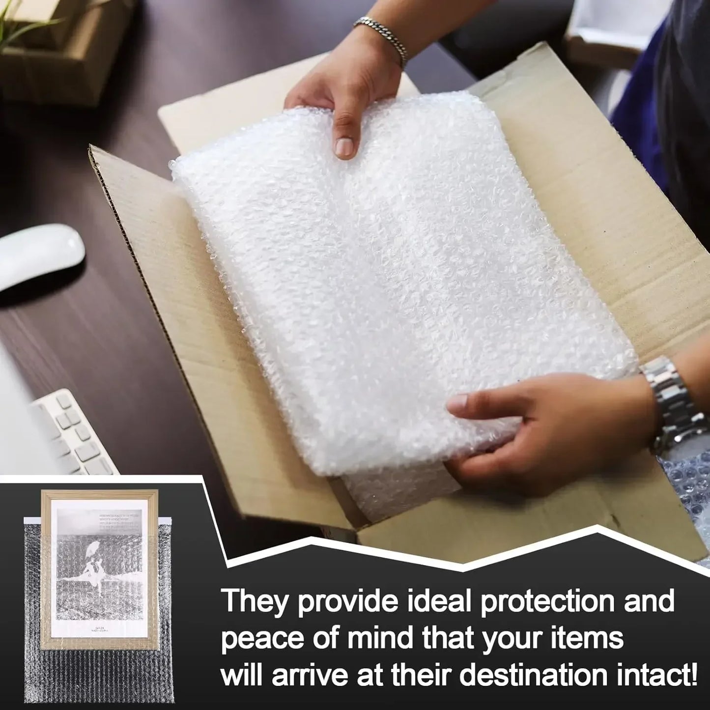 Transparent Bubble Mailer Bags