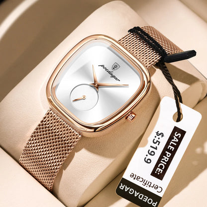 783W Women's Stainless Steel Mesh Quartz Watch