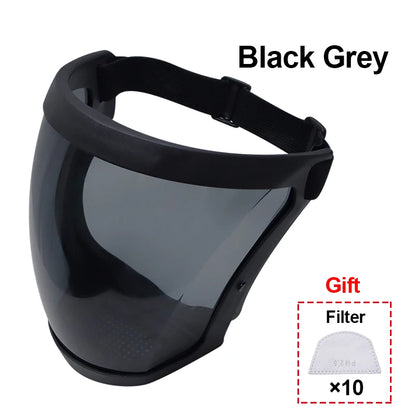 Reusable Full Face Protective Shield