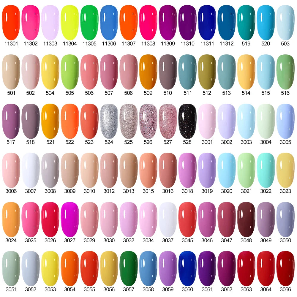 Arte Clavo Orange Gel Nail Polish