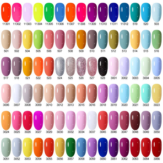 Arte Clavo Orange Gel Nail Polish