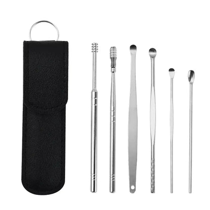 Stainless Steel Ear Wax Cleaner Set