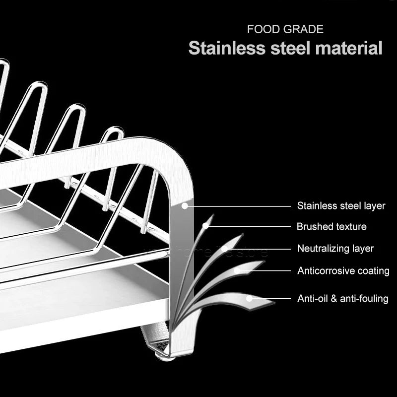 Stainless Steel Dish Drying Rack