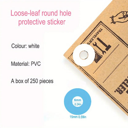 Binder Hole Reinforcement Stickers