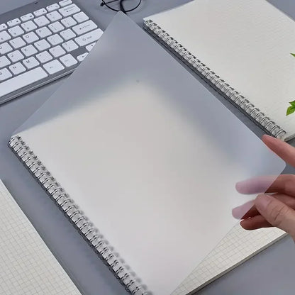 A5 Grid Spiral Notebook for Writing & Sketching