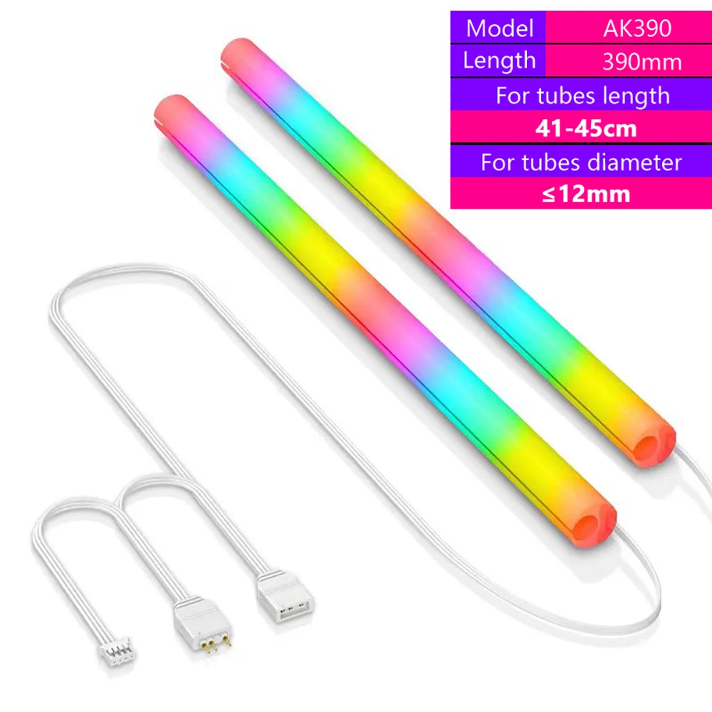 Flexible 5V ARGB Neon Tube Light for PC Cooling Systems