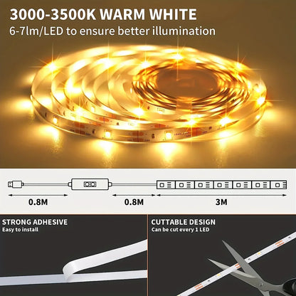 LED Hand Wave Sensor Light Strip