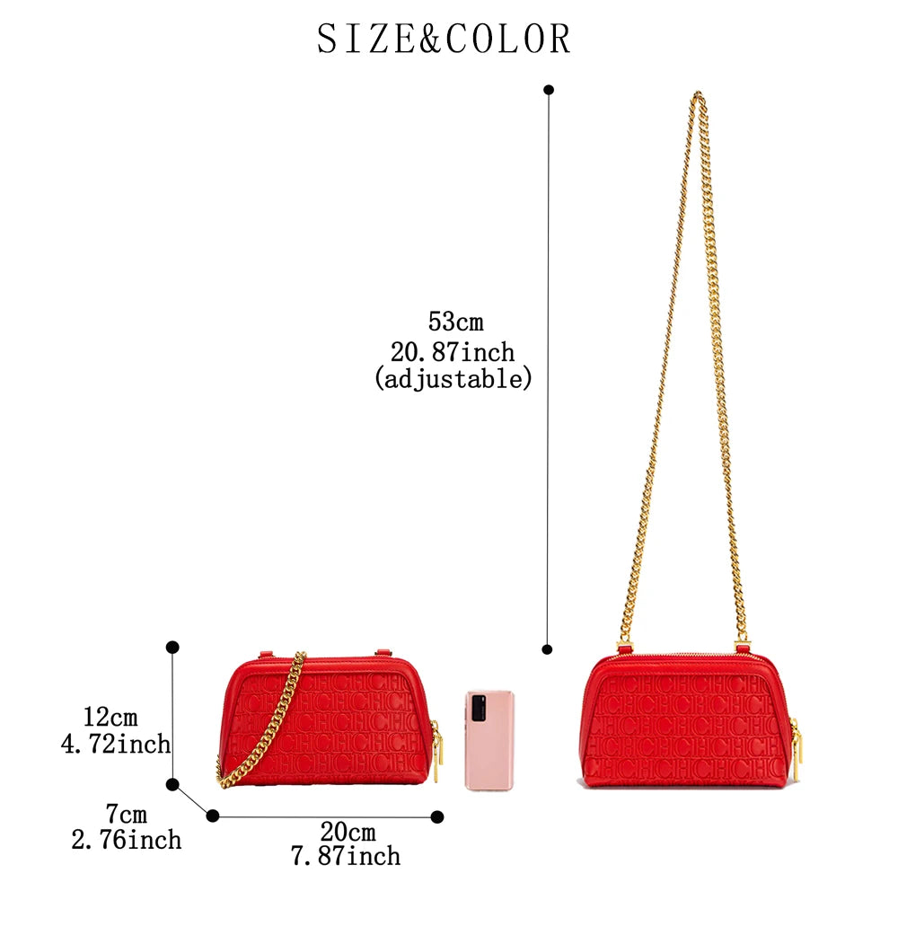Minimalist Chain Shoulder Crossbody Bag